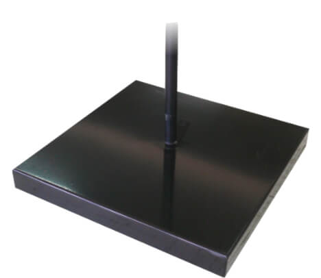 podstawa stalowa zalana betonem - ok 13kg